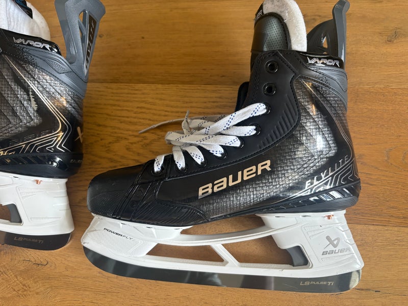 Black Bauer Vapor Flylite Hockey Skates Custom Pro Stock 8 (like new)