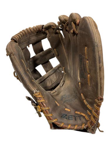 Used ZETT PLAYERS SERIES BIG-1101 BB/SB Glove RH Throw Brown 14" 11847-S000033730