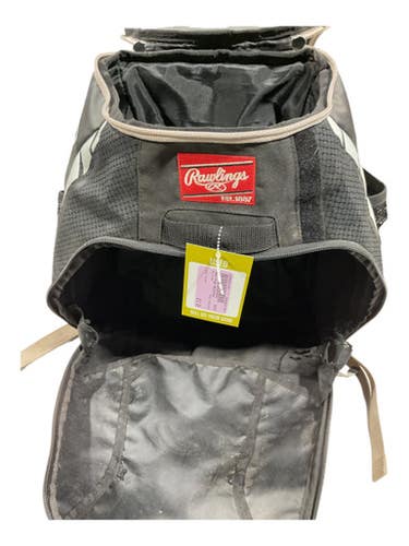 Used Rawlings BACKPACK BB/SB Player Backpack Black 11847-S000033751