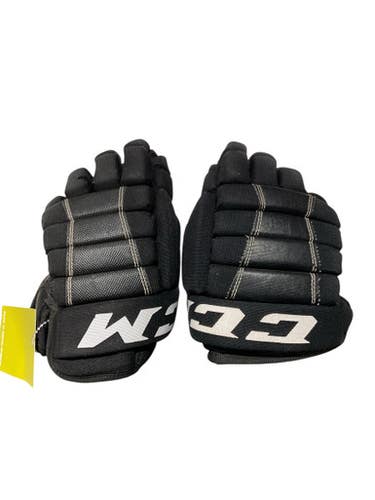 Used CCM EDGE Youth Gloves Black 10" 11847-S000033452