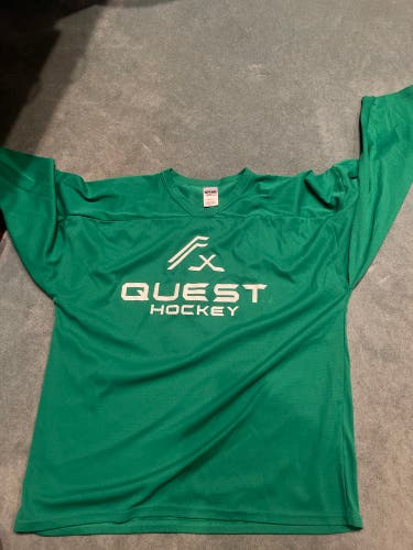 Green XL Men's Athletic Knit Jersey (New)