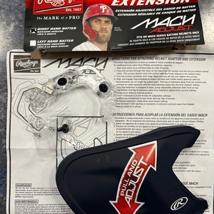 Rawlings Mach - Batter Helmet Extension/Jaw Guard