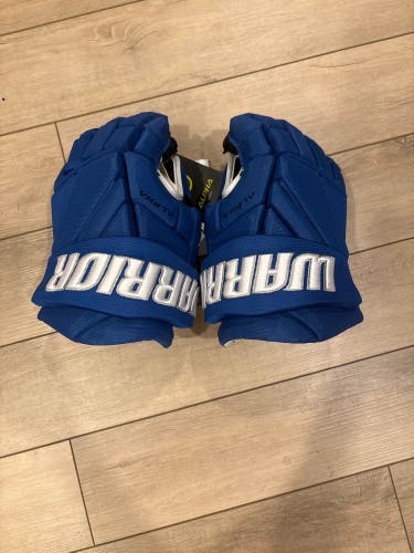 Custom Long Island Sharks Warrior Alpha LX3 Pro Gloves 13" (New)