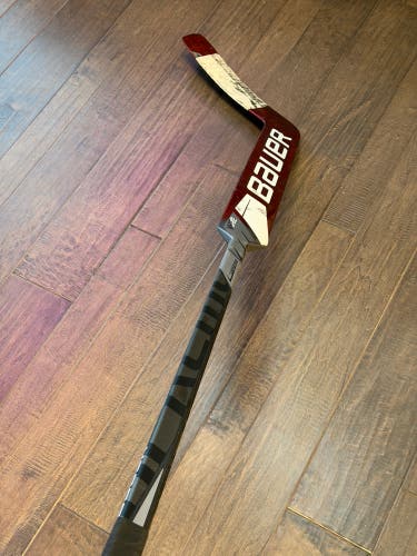Senior Bauer Supreme Ultrasonic Regular Goalie Stick 26" Paddle Pro Stock (Used)