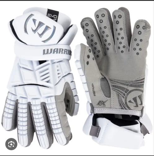Warrior Evo V Lacrosse Gloves (Used)
