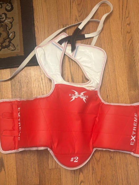 World Taekwando Federation WTF Approved Extreme Olympics Style Chest Guard Gear