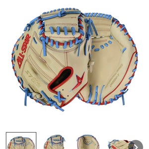 All Star S7 Elite RH Catcher's Baseball Glove 33" (Used)