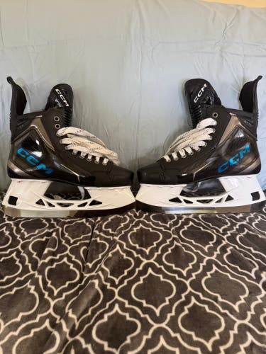 Black/Gray 2024 CCM Tacks XF Pro Hockey Skates Regular Width Pro Stock (New)