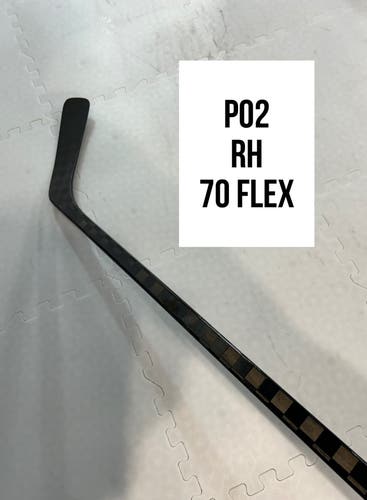 Senior(1x)Right P02 70 Flex ProBlackStock™ Unbranded Blackouts Pro Stock Nexus Hockey Sticks