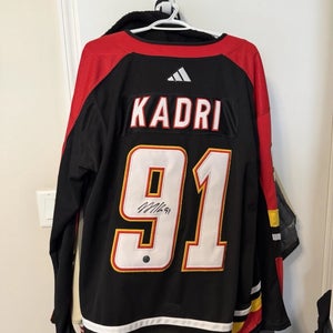 Calgary Flames Nazem Kadri autographed jersey