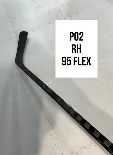 Senior(1x)Right P02 95 Flex ProBlackStock™ Unbranded ProBlackStock™ Pro Stock Nexus Hockey Sticks