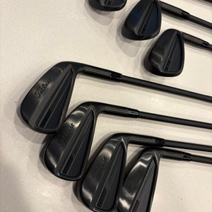 Titleist T150 Black Limited Edition Iron Set (4-P) - KBS Tour FLT 120 S Stiff RH