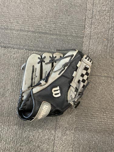 Used Wilson A360 BB/SB Glove LH Throw Grey 12 1/2" 11614-S000233468