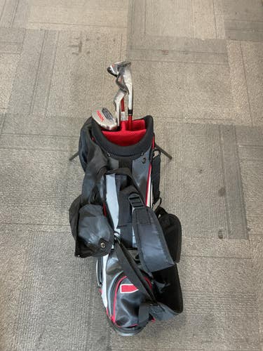 Used Taylormade PHENOM Jr Package Set RH Red 5 Piece 11614-S000233466