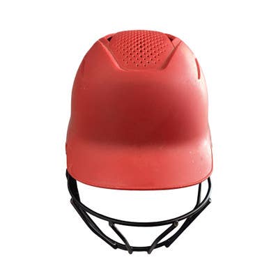 Used Evoshield HELMET W/MASK Batting Helmet w/Mask Red MD 11760-S000089998