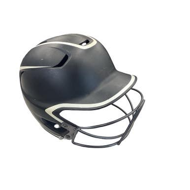 Used Easton 6 1/2 - 7 1/8 Batting Helmet w/Mask Black MD 11760-S000089945