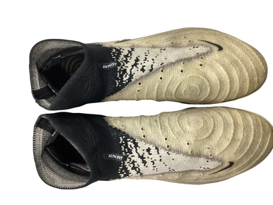 Used Nike PHANTOM LUNA Soccer Cleats Black Senior 7 11613-S000179332