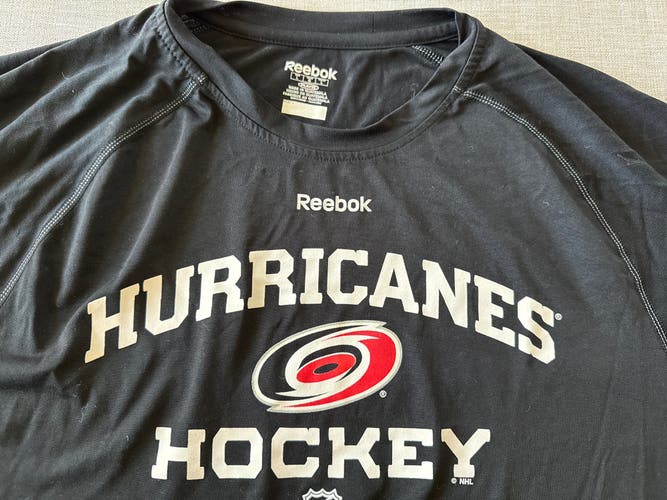 Carolina Hurricanes NHL Speedwick Locker Room T-Shirt Reebok (Used)