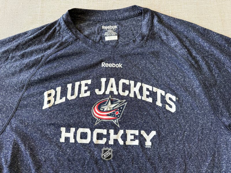 Columbus Blue Jackets NHL Speedwick Locker Room T-Shirt Reebok