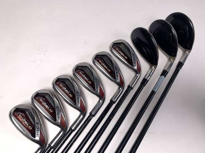 Callaway Diablo Edge Hybrid Iron Set 3H-5H 6-PW+SW 75g Regular RH Midsize Grips