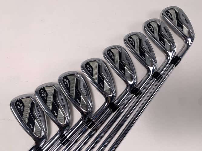 Callaway Mavrik Pro Iron Set 4-PW+GW NS Pro Modus 3 Tour 105 Regular RH