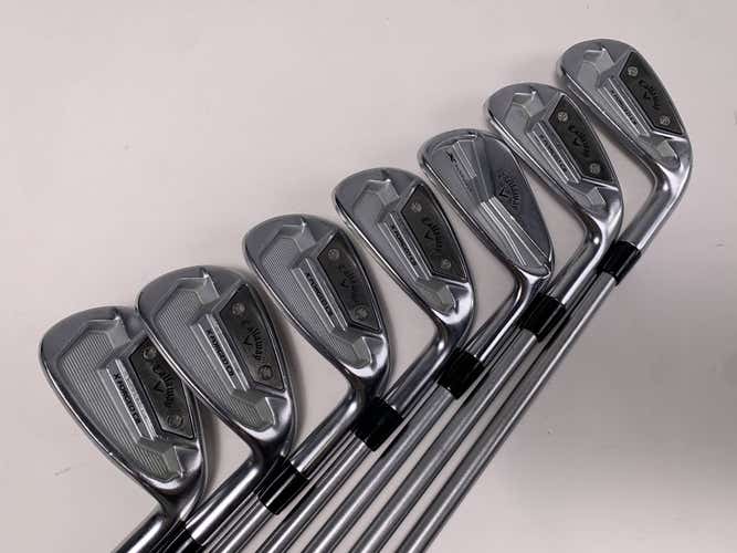 Callaway X Forged CB 21 Iron Set 4-PW KBS Tour C-Taper Lite 105g Regular RH