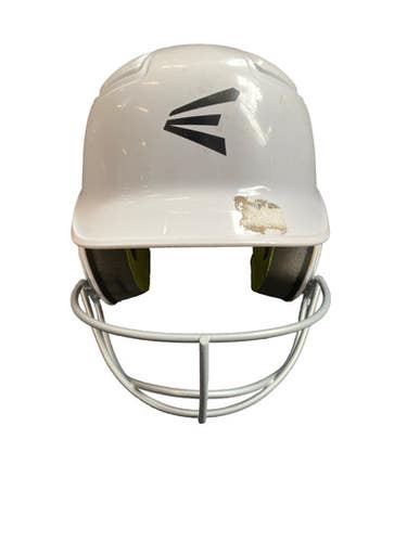 Used Easton CYCLONE HELMET Batting Helmet w/Mask White MD 11883-S000158962