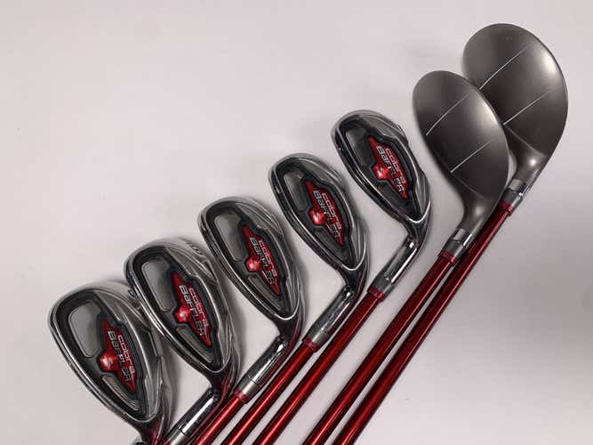 Cobra Baffler 2012 Hybrid Iron Set 4H-5H 6-PW 53g Regular Graphite Mens RH