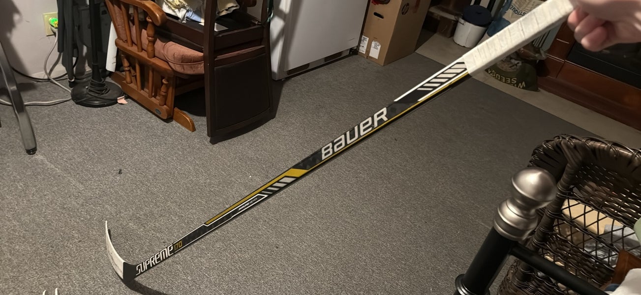 Intermediate Bauer Supreme 170 Left Hand Hockey Stick P92 60 Flex (Used)