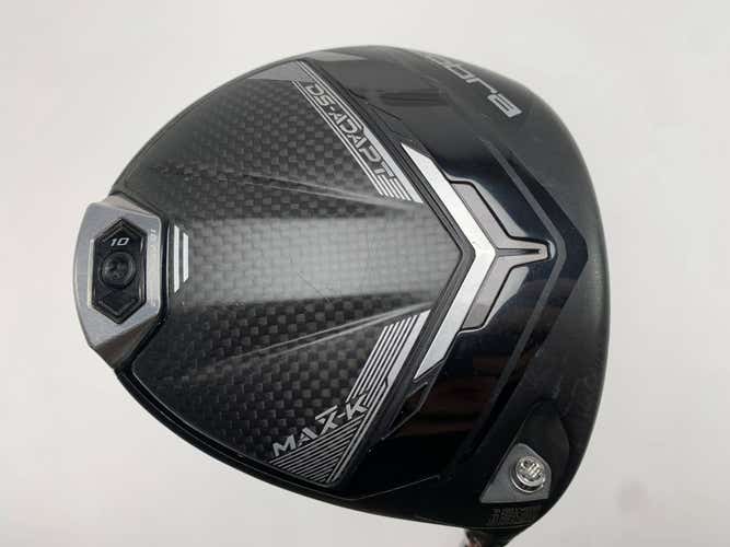 Cobra DS-ADAPT MAX K Driver 10.5* UST Mamiya LinQ 6F3 Regular Graphite Mens RH