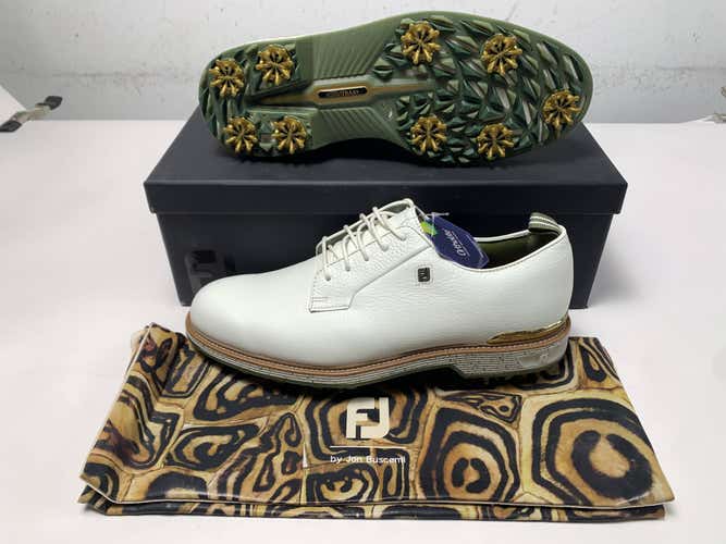 FootJoy x Buscemi The Players Field Premiere Series Golf Shoes White Men's SZ 10