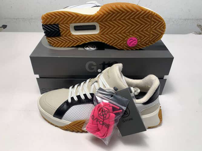 G/FORE G.112 Leather Street Shoes White Unisex SZ 10 NEW