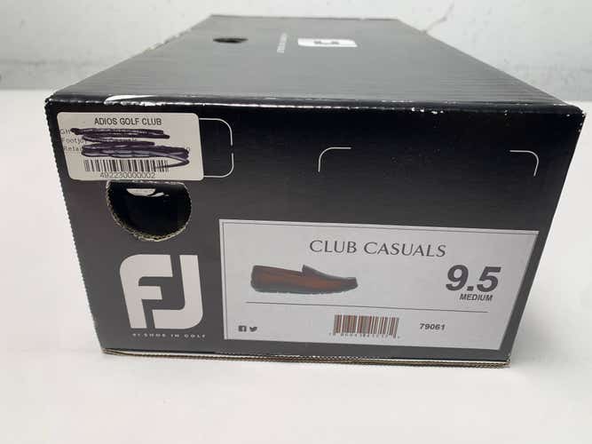 FootJoy Club Casuals Loafers Brown Men's SZ 9.5 ( 79063 ) NEW