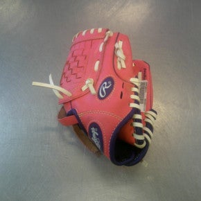 Used Rawlings PLAYERS SERIES BB/SB Glove RH Throw Pink 9" 11339-S000200441