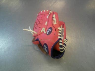 Used Rawlings PLAYERS SERIES BB/SB Glove RH Throw Pink 9" 11339-S000200441