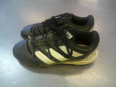 Used Adidas ADIZERO BB/SB Cleats Black Junior 05.5 11339-S000200479