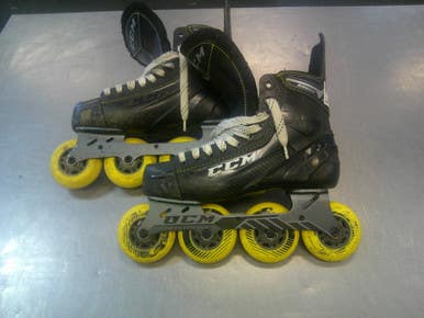 Used CCM SUPER TACKS Senior Rec Fitness Skates Black Senior 6 11339-S000200478