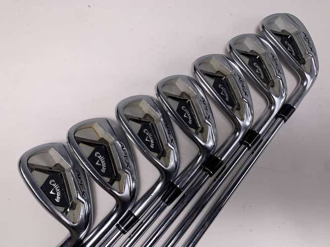 Callaway Apex 21 Iron Set 5-PW+GW True Temper Elevate ETS VSS 95g Regular RH