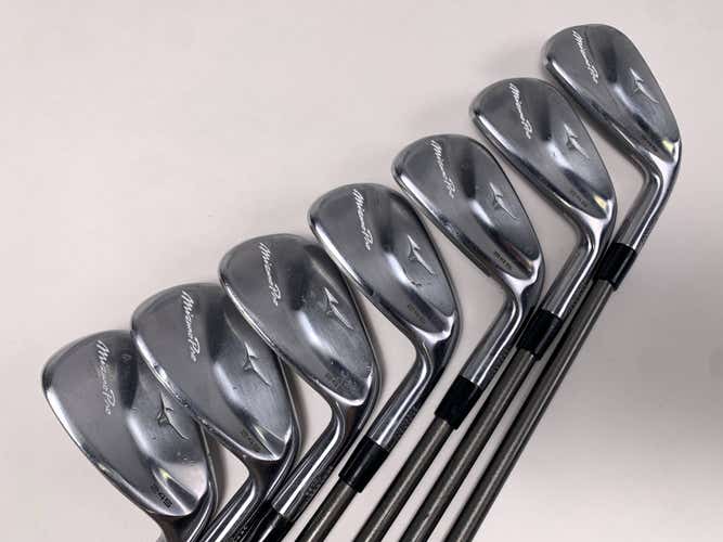 Mizuno Pro 245 Iron Set 5-PW+GW AeroTech SteelFiber i70cw Stiff RH +2''