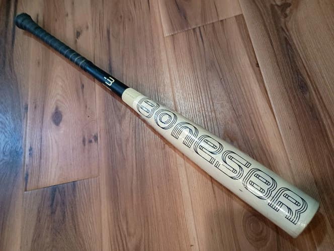 USED 2023 Warstic Bonesaber Hybrid 32/29 (-3) 2 5/8 BBCOR bball bat MBBSRHB23BH3