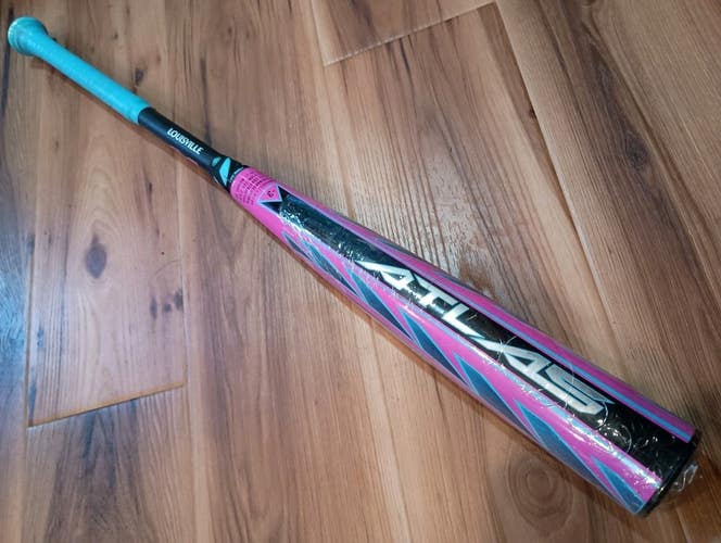 Used Louisville Slugger 2026 Atlas Hybrid Pink 33/30 (-3) BBCOR Baseball Bat