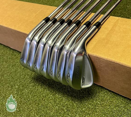 Used Titleist T100 3G Forged Irons 4-PW DG TI X100 X-Stiff Flex Steel Golf Set
