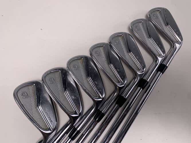 TaylorMade P7MC 2021 Iron Set 4-PW NS Pro 1050 GH Stiff Steel Mens RH -1/2''