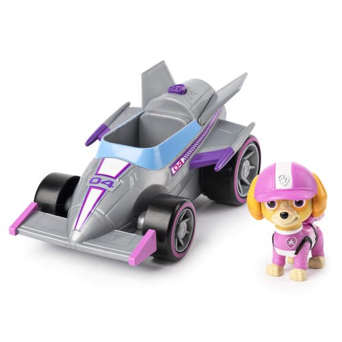 Paw Patrol, Ready, Race, Rescue Skye’s Race & Go Deluxe Vehicle with Sounds, for