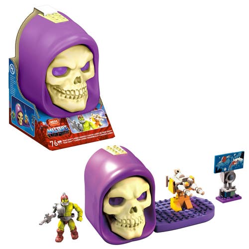 MEGA Masters of The Universe Trap Jaw Laser Cannon Skeletor Skull Construction S