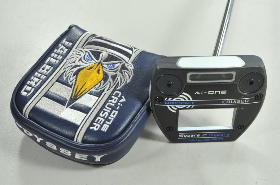 Odyssey Ai-ONE Square 2 Square Jailbird Cruiser 37.5" Putter RH Steel # 212392