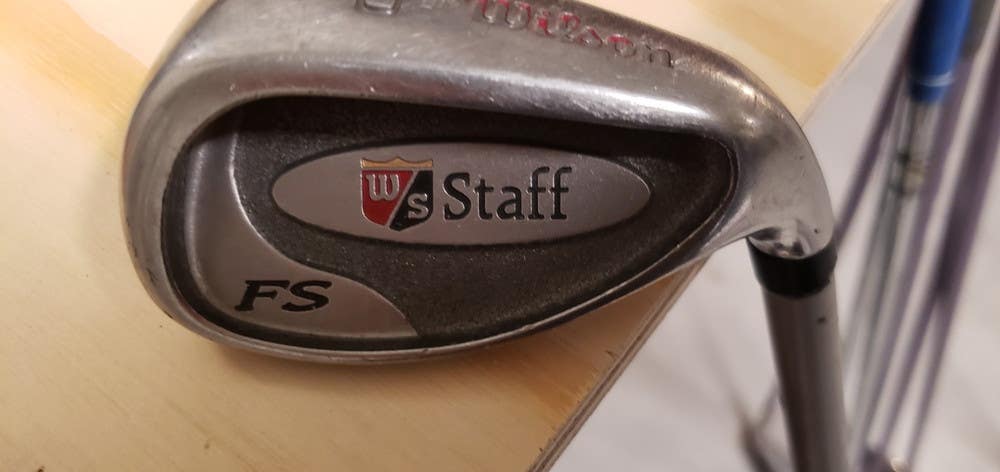 36.5 IN  WILSON FAT SHAFT FS CAVITY BACK PW GOLF CLUB VERY NICE AZ326