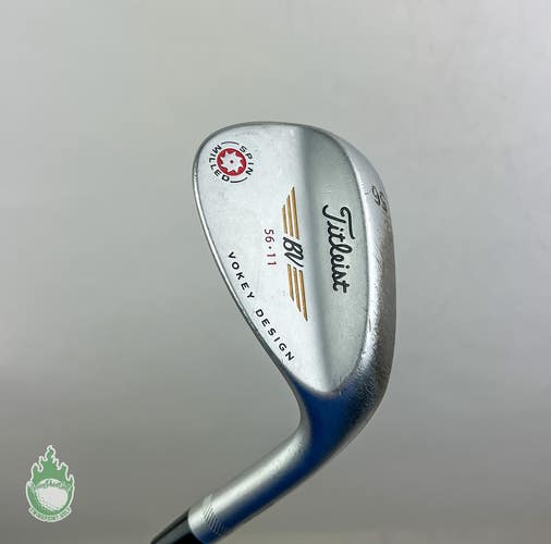 RH Titleist Vokey Design Spin Milled Wedge 56*-11 Wedge Flex Steel Golf Club
