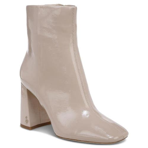 Sam Edelman Codie 2 Boots Women's 7M Chai Latte Square Toe Ankle Bootie JZZ1167