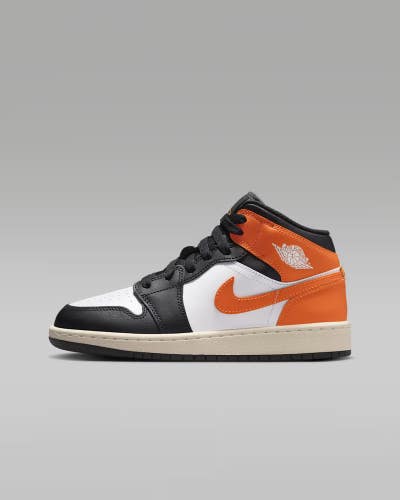 Nike Air Jordan 1 Mid DQ8423-801 Sneaker Kids US 7 Multi Lifestyle Shoes RHS7988